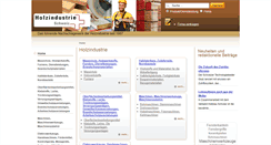 Desktop Screenshot of holzkatalog.ch